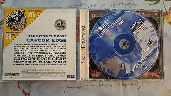Resident Evil Code Veronica Sega Dreamcast NTSC