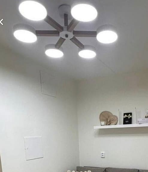 Ljuskrona med flera stammar