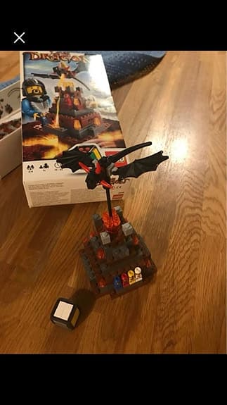 Lego spel Lava dragon