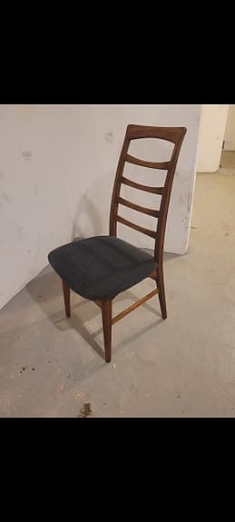 Skandinaviska retro stolar sex stycken