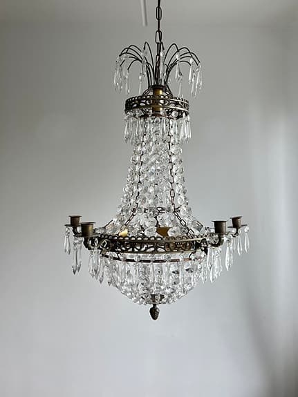 Kristallkrona/ Empire korgkrona