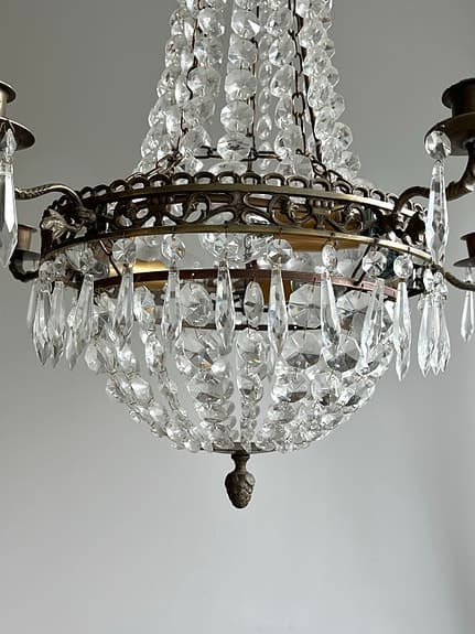 Kristallkrona/ Empire korgkrona