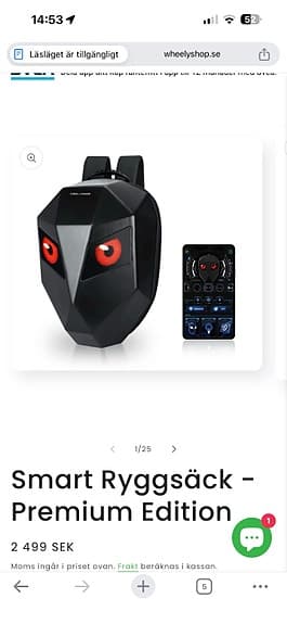 Smart Ryggsäck - Premium Edition