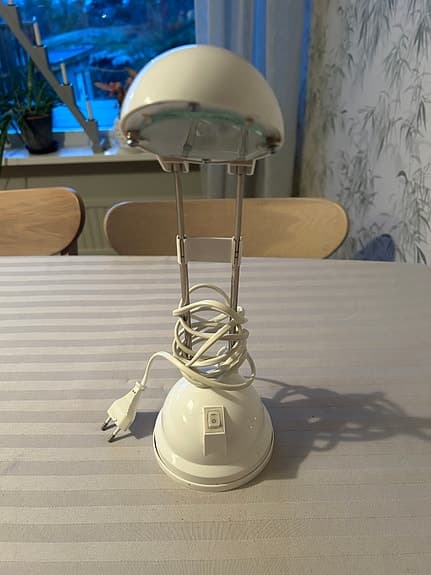 IKEA A1904 Espressivo bordslampa vit