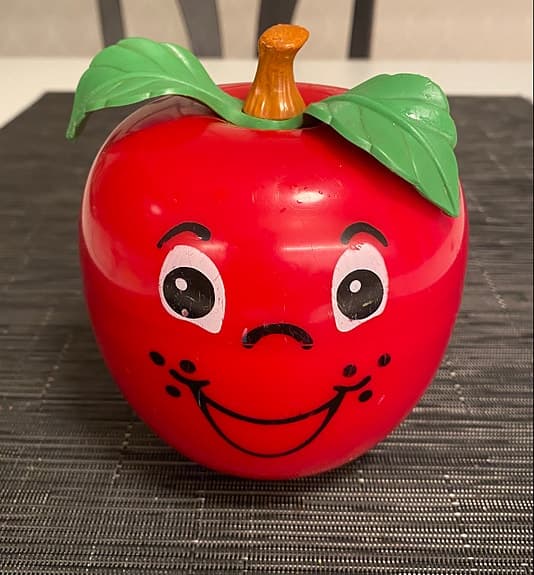 HAPPY APPLE - FISHER PRICE - Vintage!