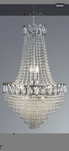 Nyare kristallkronor 3+1st