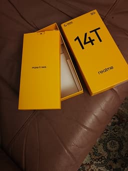 Realme 14T 5 G 256/8GB helt ny Android 16 sista vertion
