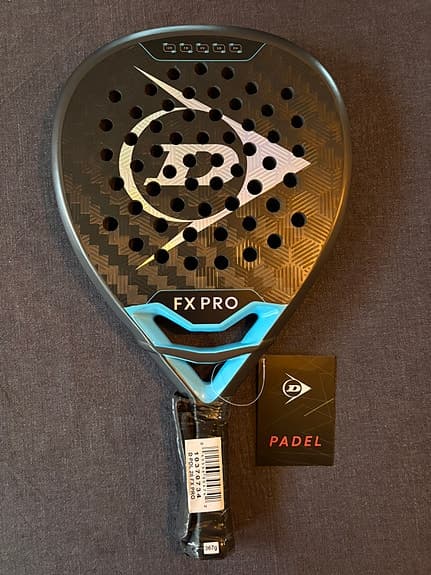 Dunlop FX Pro padelracket 38 mm svart/blå