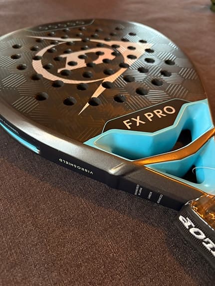 Dunlop FX Pro padelracket 38 mm svart/blå