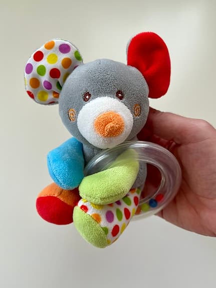 Stort paket med 10 bebisleksaker