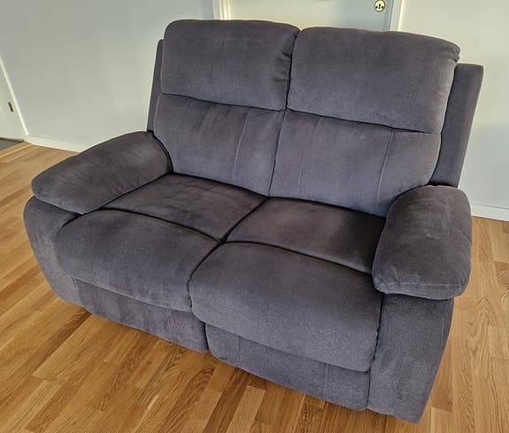 Naxos 2-sitssoffa elrecliners