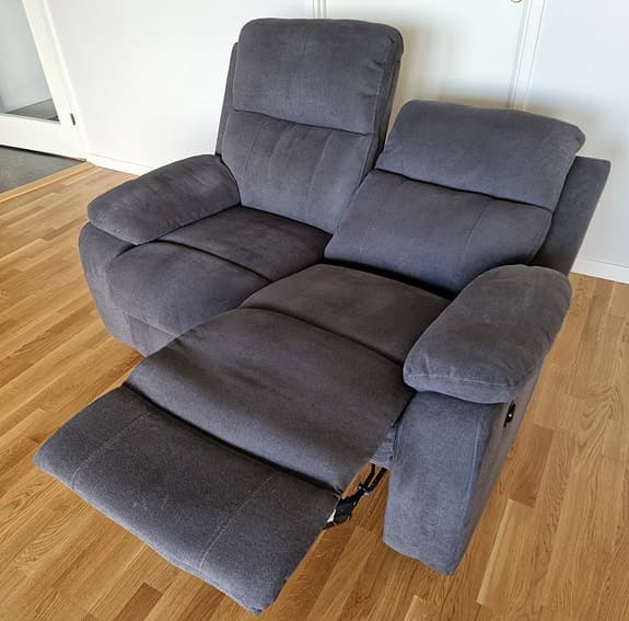 Naxos 2-sitssoffa elrecliners