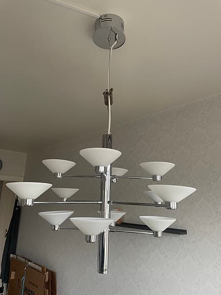 Herstal sky 12 chandelier taklampa