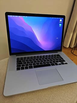 MacBook Pro 15” Retina (Mid 2015) – i7, 16 GB RAM, 256 GB SSD