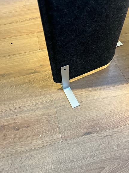 Rumsindelare ljudvägg IKEA Bekant