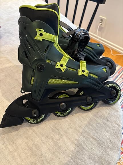 Rollerblade rullskridskor storlek 37 svart och gul
