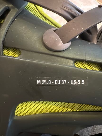 Rollerblade rullskridskor storlek 37 svart och gul