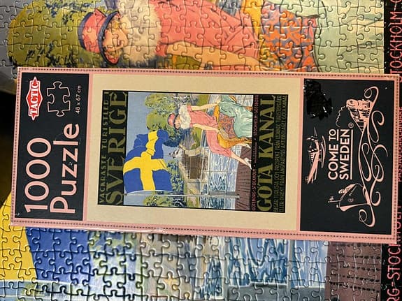 Come to Sweden Götakanal Pussel