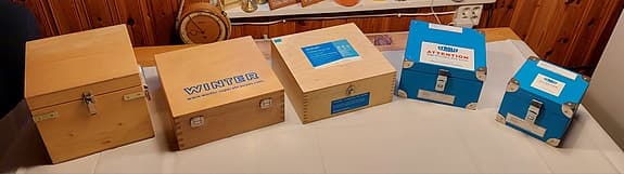 Trälådor för förvaring