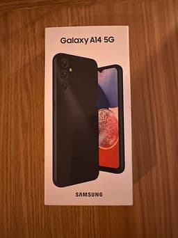 Samsung Galaxy A14 5G mobiltelefon 64 GB svart