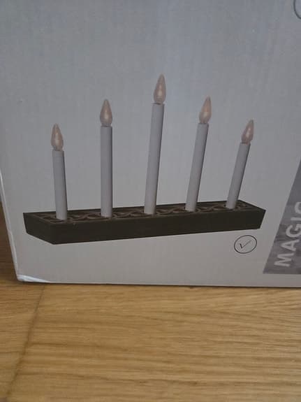 Star trading 2 stycken adventsljusstakar NYA