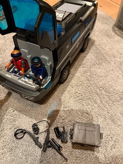 Polis swat fordon playmobil