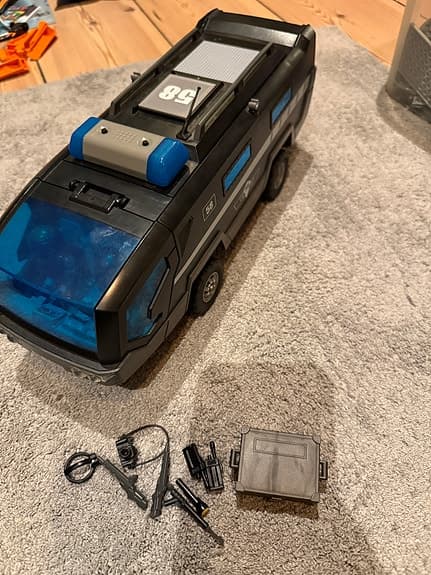 Polis swat fordon playmobil