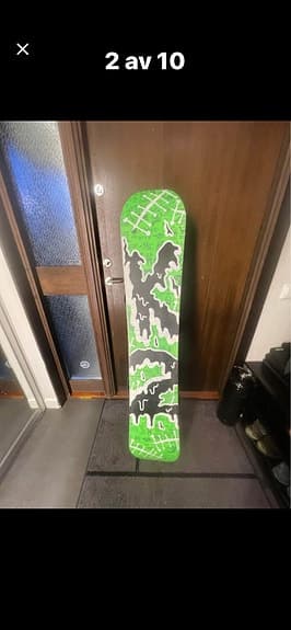 K2 bräda med Burton bindningar