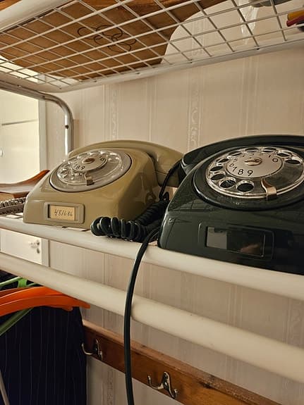 En gammal dags telefon