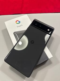 Google Pixel 6 128GB Stormy Black i mycket fint skick