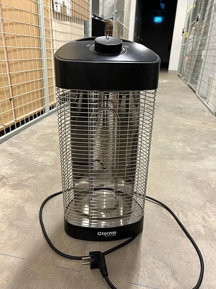 Terrassvärmare / värmefläkt / infravärmare 1200W