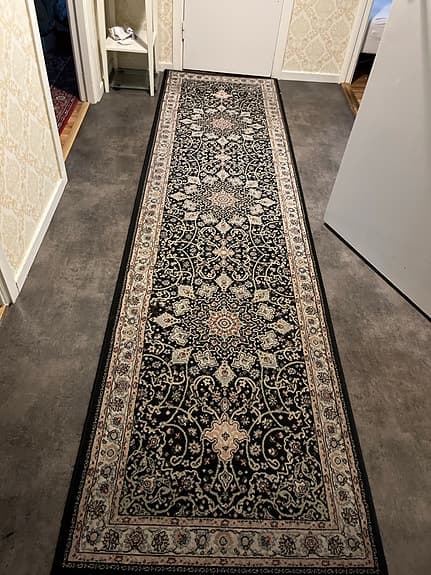 Korridormatta för bara