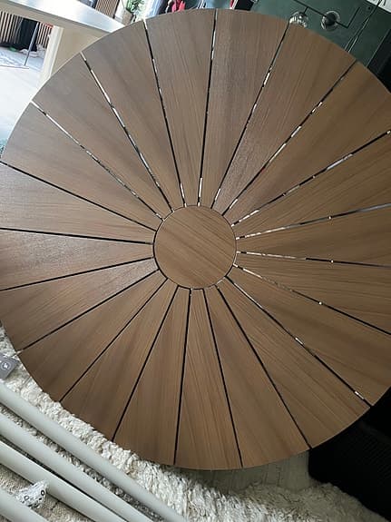 Mat bord utebord San vito