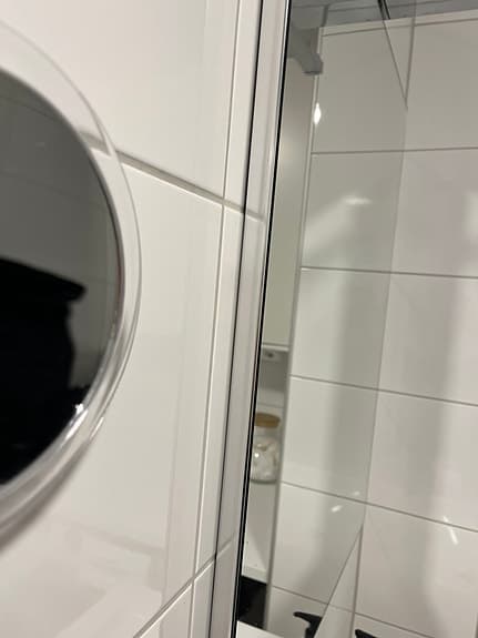 Badrumsspegel från Vedum