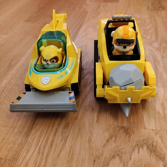 Paw Patrol - Rubble med fordon