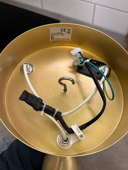 Correct Takspot 3 lampor (Guldfärgad)