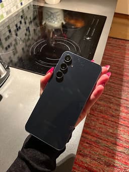 Samsung Galaxy A-series smartphone 128 GB svart