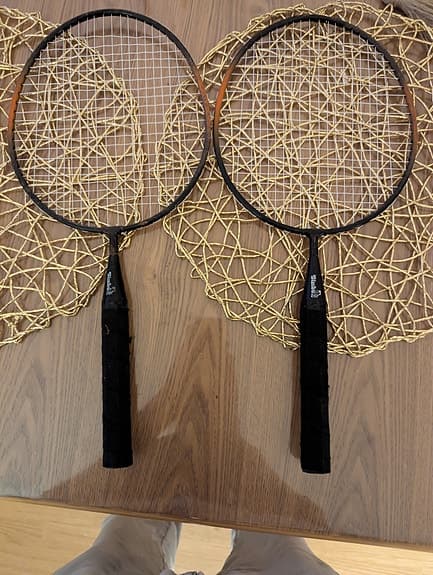 Wilson badmintonracketar 2-pack svart