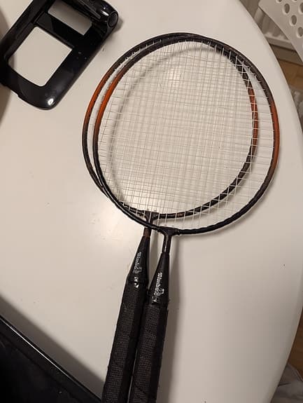 Wilson badmintonracketar 2-pack svart