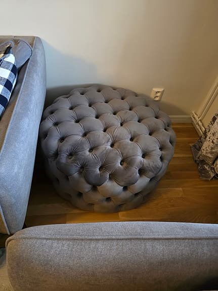 Mycket fin stor sittpall