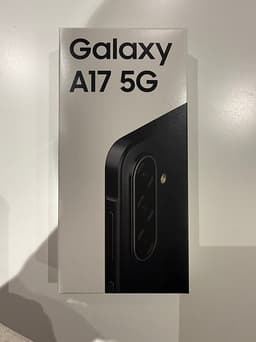 Samsung Galaxy A17 (oöppnad)