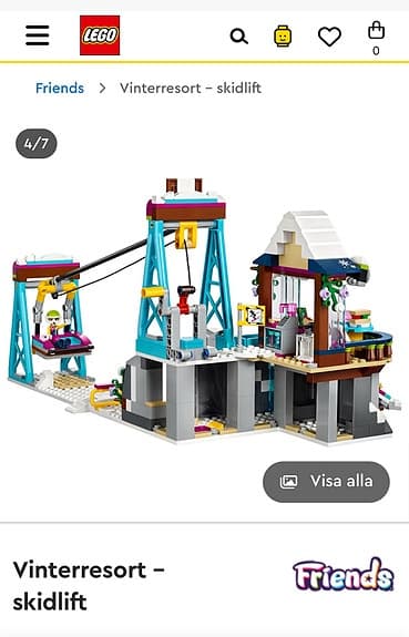 LEGO Friends Vinterresort Skidlift