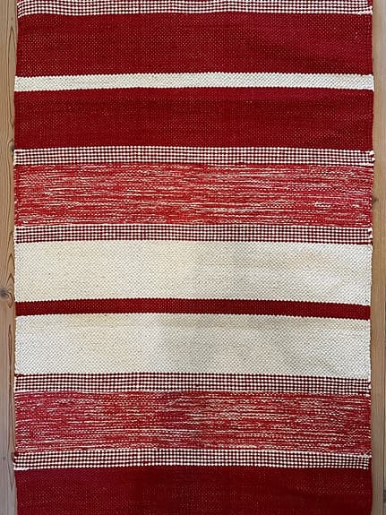 Trasmatta i bomull 80x204 cm. Nyskick.
