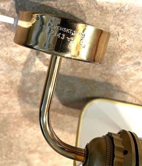 Vägglampa Josef Frank, Firma Svenskt Tenn