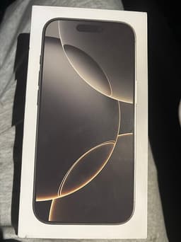Apple iPhone 16 Pro mobiltelefon 256 GB