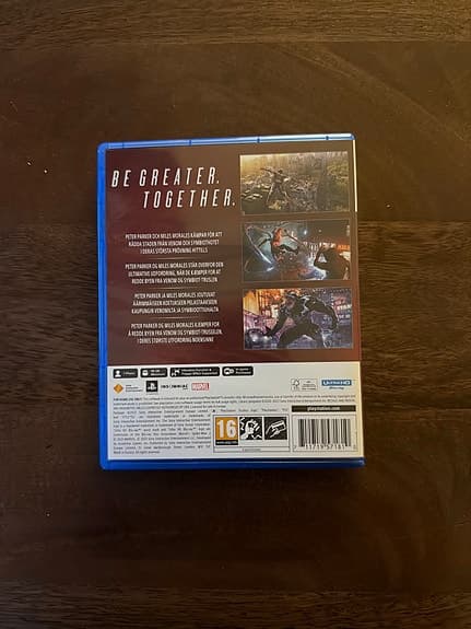 Marvel Spider-Man 2 Playstation 5 spel