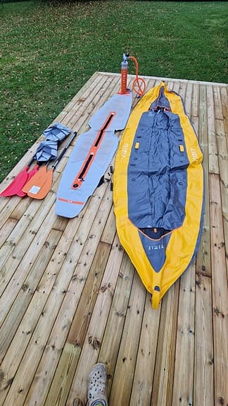 Uppblåsbar Kajak Itiwit Touring 100 - Komplett Set