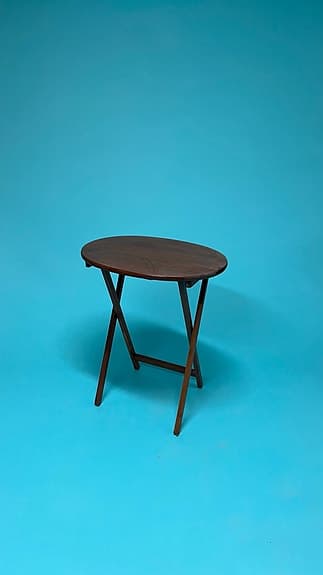 Ihopfällbart träbord