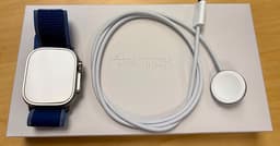 Apple Watch Ultra 3, 5G 49mm Trail Loop M/L Naturlig Titan