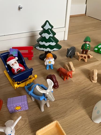 Fisher-Price Little People barnleksaker set med djur och figurer